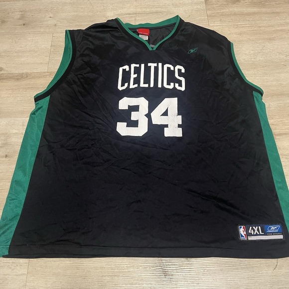 Boston‎ Celtics Paul Pierce Reebok Jersey 4XL XXXXL NBA Basketball 90s 2000s - Picture 1 of 9